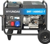 Генератор дизельный с воздушным охлаждением HYUNDAI DHY 14000LE-T, открытый, 10 кВт, Черный вариант - 6