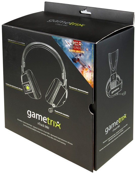 Проводные наушники Gametrix vTrack MkI, Черный детальное изображение - 2