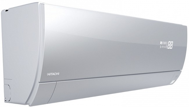 Кондиционер Hitachi RAK-25PSES/RAC-25WSE 25 м², серый детальное изображение - 3