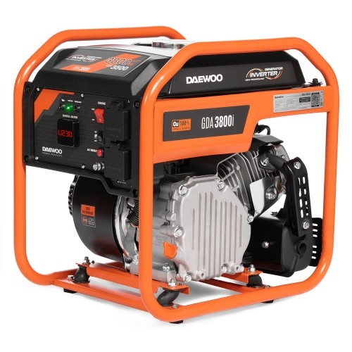 Генератор бензиновый DAEWOO GDA 3800i, 3.5 кВт, Оранжевый детальное изображение - 1