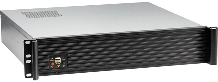 Серверный корпус ExeGate Pro 2U420-06/2U-600ADS, 600 Вт, Черный №1