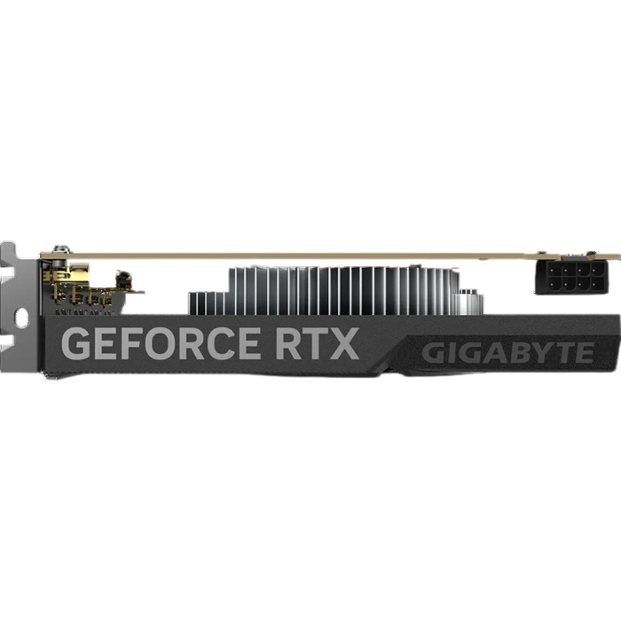 Видеокарта Gigabyte NVIDIA GeForce RTX 4060, GV-N4060D6-8GD, 8 ГБ, Черный детальное изображение - 3