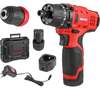 Аккумуляторная дрель-шуруповерт WORTEX BD 1215 LiSET 1326470, 12 В, 30 Нм, 1,5 А·ч вариант - 1