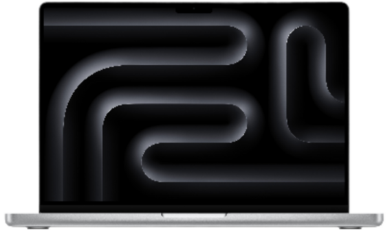 Ноутбук Apple MacBook Pro 14 2024 на M4 Max, RAM 36 ГБ, Silver, SSD 2 ТБ, Apple graphics 32-core детальное изображение - 1