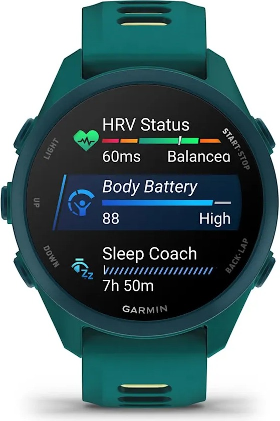 Смарт-часы Garmin Forerunner 170 Music, 43 мм, Зеленый детальное изображение - 2