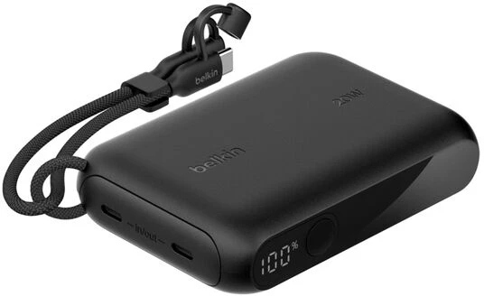 Внешний аккумулятор Belkin Power Bank (BPB027hqBK), 10000 мАч, Черный детальное изображение - 2