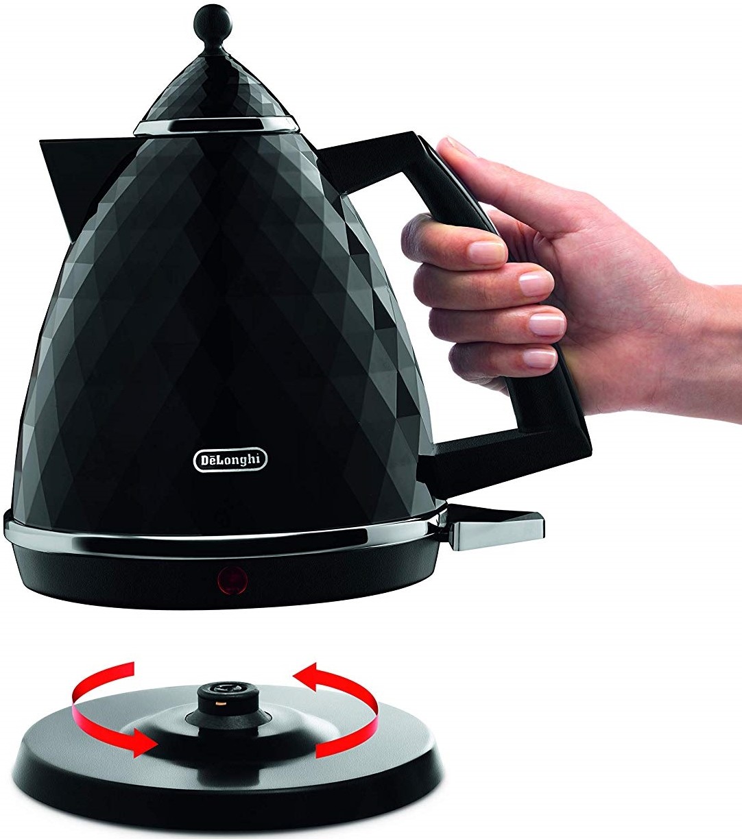 Электрочайник DeLonghi Brillante KBJ 2001.BK детальное изображение - 3
