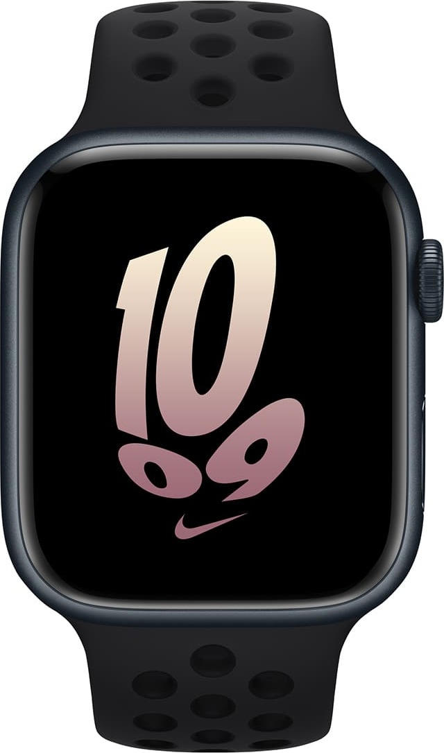 Умные часы Apple Watch Series 8 Nike Sport Band Aluminum Case,41 мм, Темная ночь детальное изображение - 2