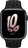 Умные часы Apple Watch Series 8 Nike Sport Band Aluminum Case,41 мм, Темная ночь вариант - 2