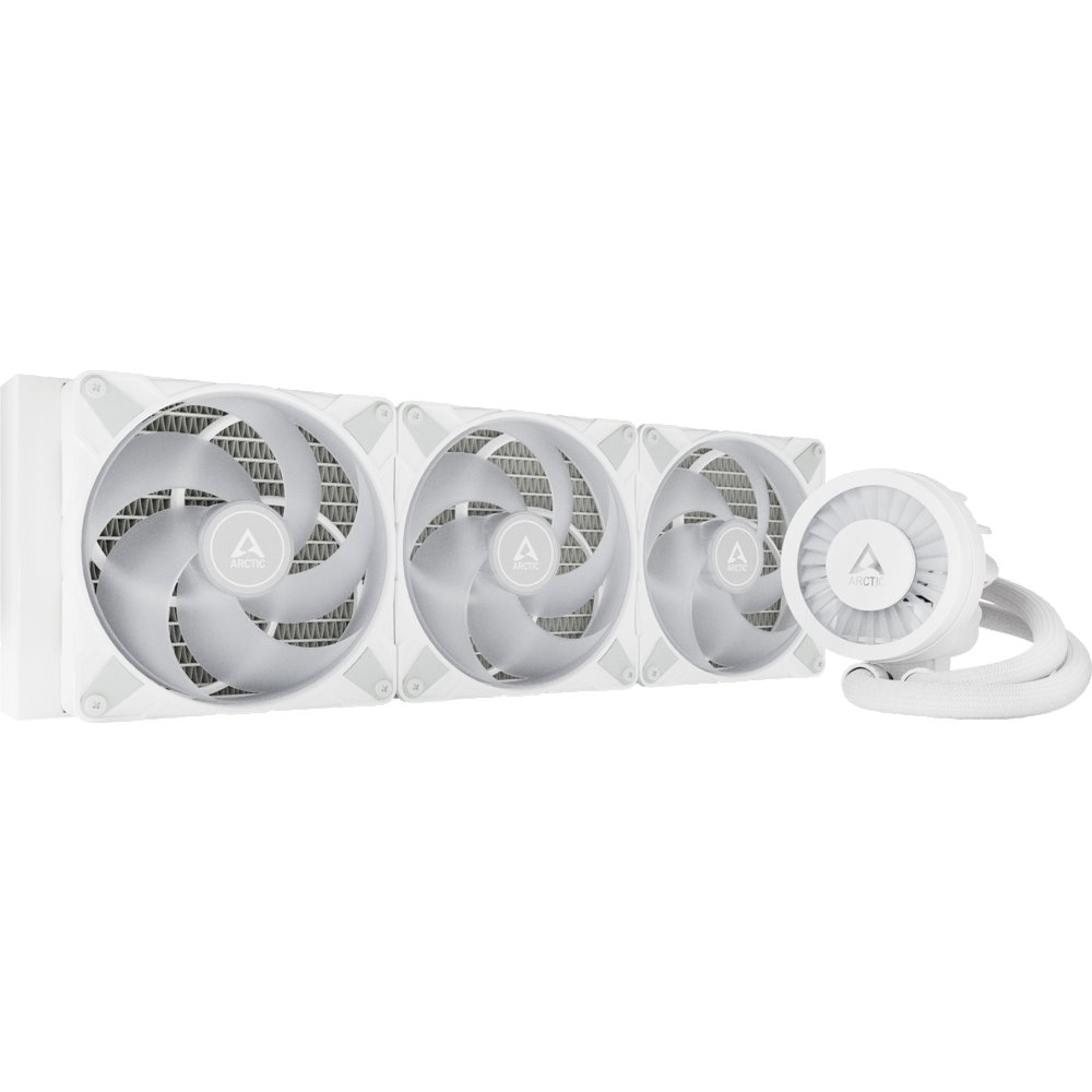 Система жидкостного охлаждения Arctic Cooling Liquid Freezer III 420 ARGB, Белый детальное изображение - 6