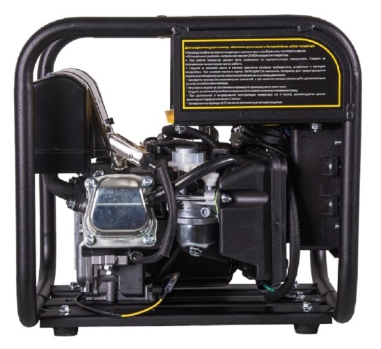 Генератор бензиновый HUTER DN1450i 64/10/17, 1.1 кВт, Черный детальное изображение - 4