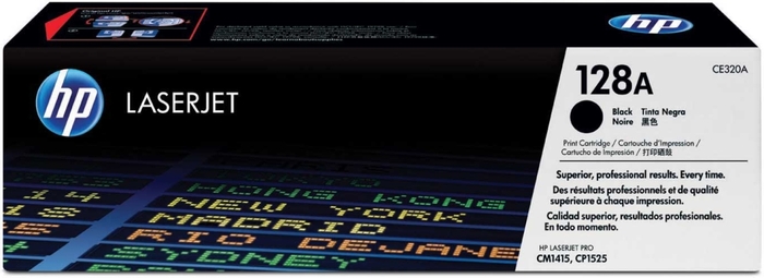 Картридж HP 128A CE320A №1