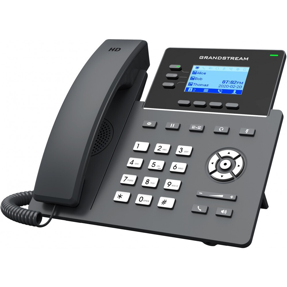 VoIP-телефон Grandstream GRP2603, Черный детальное изображение - 2