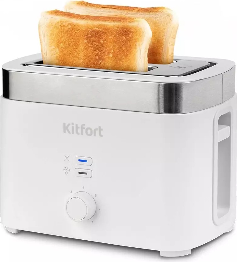 Тостер Kitfort КТ-4025, Белый детальное изображение - 1