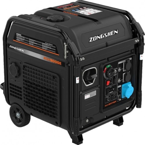 Генератор бензиновый ZONGSHEN BQH 9000 E 1T90DFBQ9, 7.2 кВт, Черный детальное изображение - 1