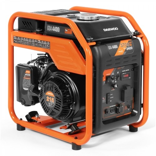 Генератор бензиновый DAEWOO GDA 4400i, 3.4 кВт, Оранжевый детальное изображение - 2
