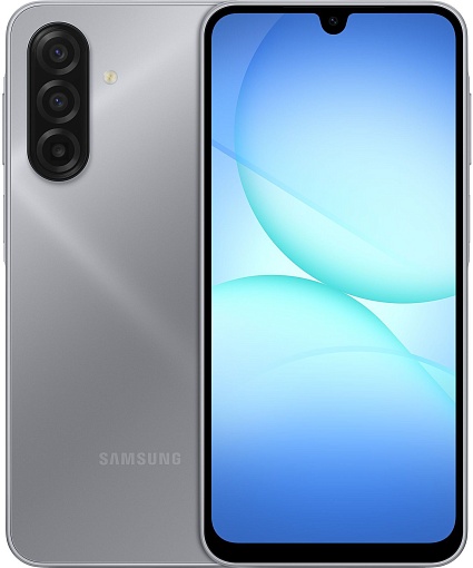 Смартфон Samsung Galaxy A17 8/256 ГБ, Серый, Dual nano SIM детальное изображение - 2