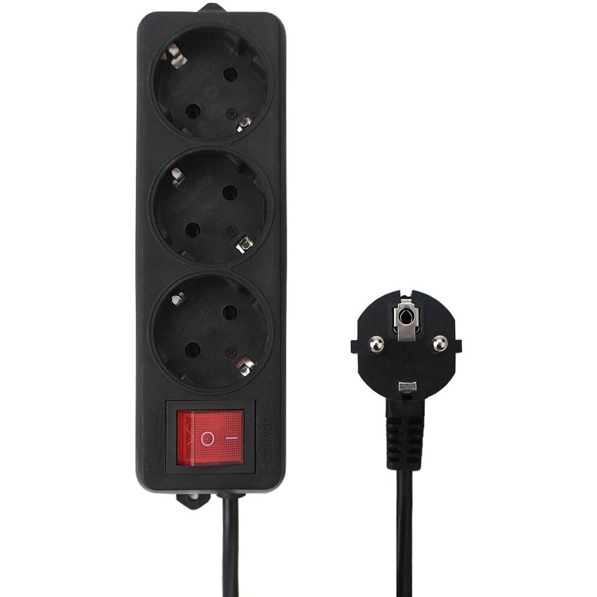 Сетевой удлинитель Гарнизон EL-NB-G3-B-3, 3 м, Черный детальное изображение - 2