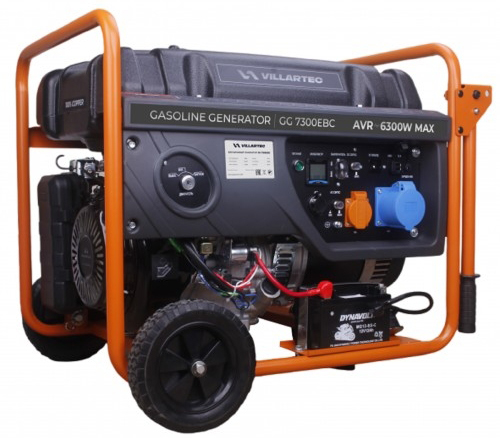 Генератор бензиновый VILLARTEC GG 7300EBC 2102750100, 5.8 кВт, Оранжевый детальное изображение - 1