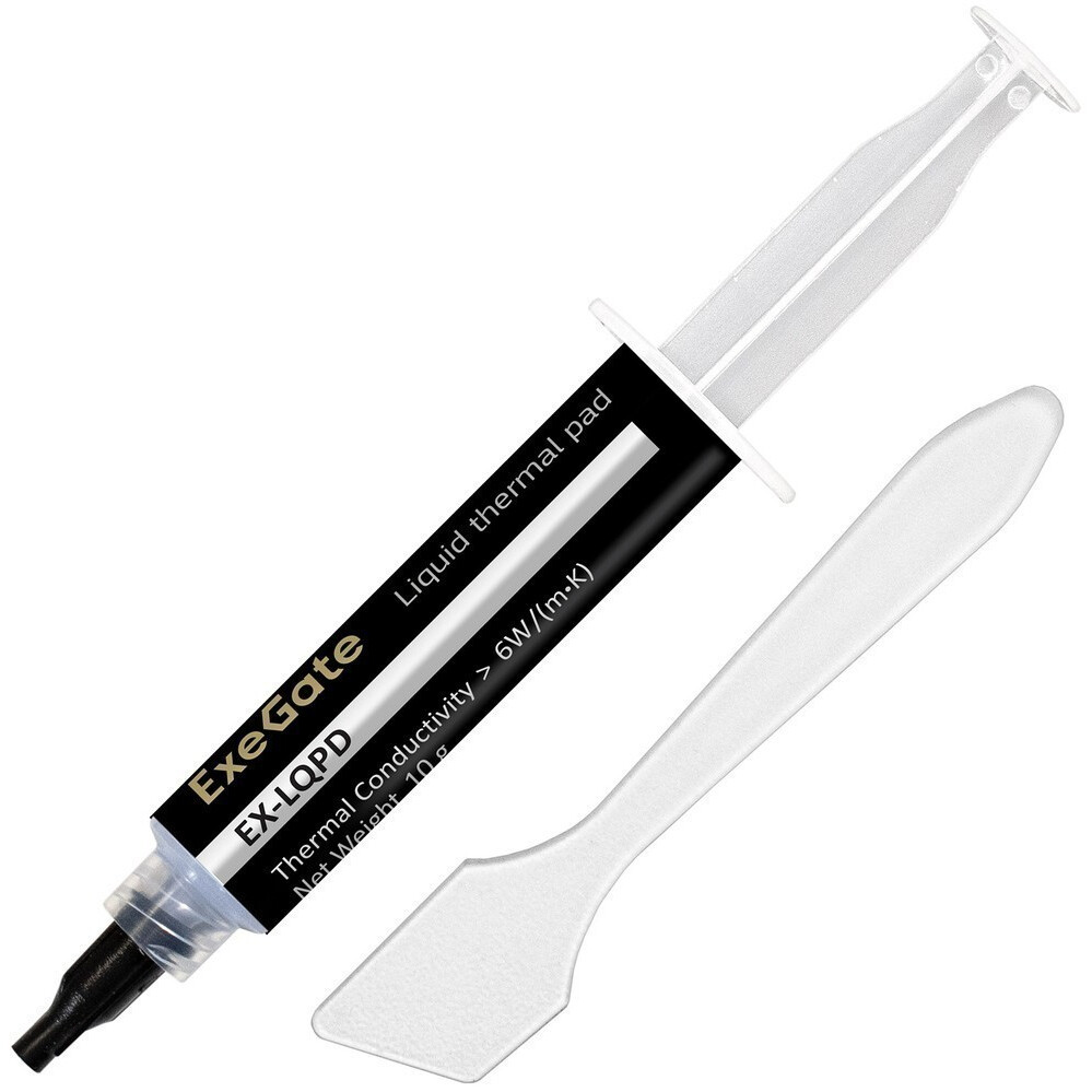 Жидкая термопрокладка ExeGate EX-LQPD, 10 г детальное изображение - 1