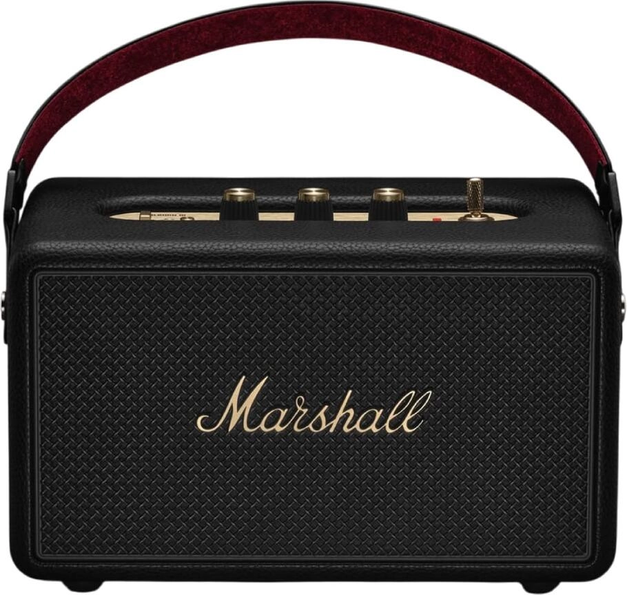 Портативная колонка Marshall Kilburn III, Черный/Латунь детальное изображение - 1