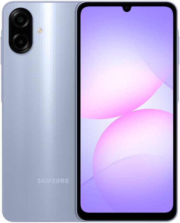Смартфон Samsung Galaxy A07 6/128 Гб, Фиолетовый, Dual nano-SIM детальное изображение - 1