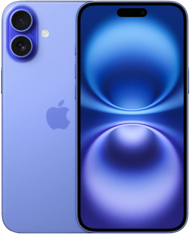 Смартфон Apple iPhone 16 Plus 128 Гб, Ультрамарин, nano SIM + eSIM детальное изображение - 1