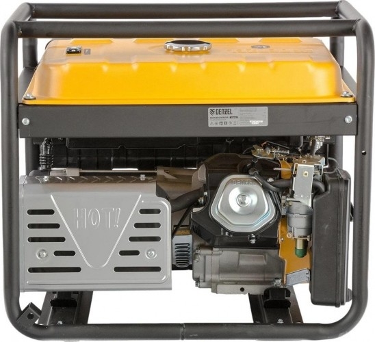 Генератор бензиновый Denzel PS 80 EA 946924, 7 кВт, Желтый детальное изображение - 9
