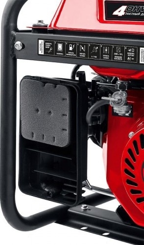 Генератор бензиновый ЗУБР СБ-2800, 2.5 кВт, Красный детальное изображение - 2