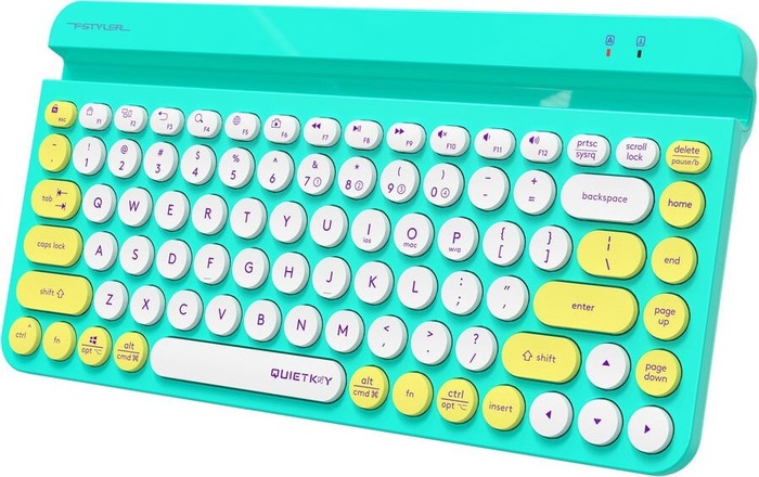 Клавиатура A4Tech Fstyler FBK30, Зеленый №3