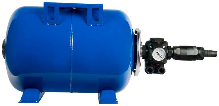 Комплект автоматики Unipump АКВАРОБОТ М г/а 24 л, 25 л/мин, 25 мм, напор 40 м, d=25 мм, 225 Вт, Синий №1