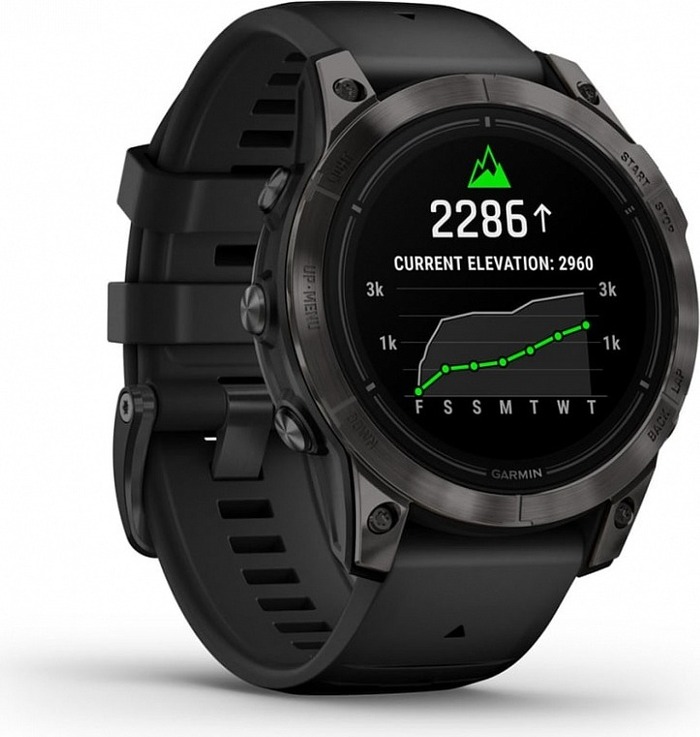 Смарт-часы Garmin Rpix Pro Gen 2 Sapphire Edition, 47 мм, Черный №6