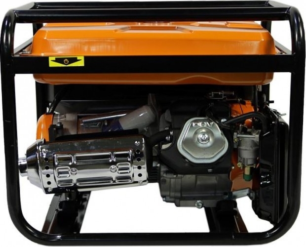Генератор бензиновый СОЮЗ ЭГС-7500Э, 6 кВт, Оранжевый детальное изображение - 7