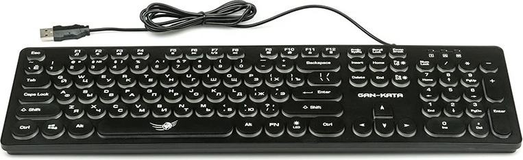 Клавиатура Dialog KGK-16U, Черный детальное изображение - 2