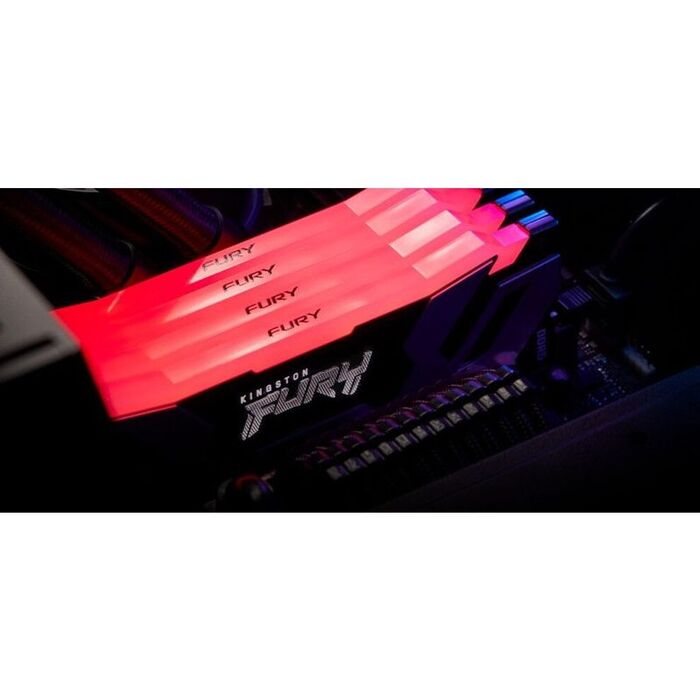 Оперативная память Kingston Fury Renegade RGB DDR5 6400MHz, KF564C32RSAK2-32, 2x16 Гб KIT, 32 Гб №3