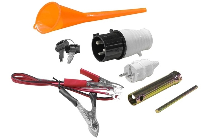 Генератор бензиновый ТСС SGG 7000Ei 060027, 7 кВт, Синий №11