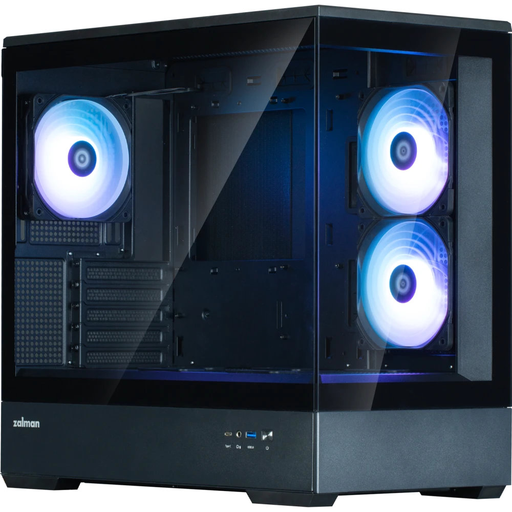 Корпус Zalman P30 V2, Черный детальное изображение - 2