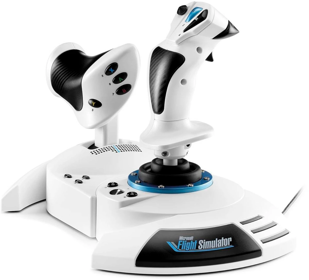 Джойстик + рычаг ThrustMaster T.Flight Hotas One MSFS Special Edition, Белый детальное изображение - 1