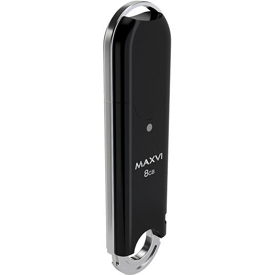 USB Flash накопитель MAXVI P2 8 ГБ, черный детальное изображение - 2