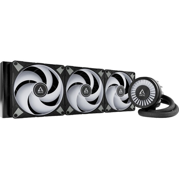 Система жидкостного охлаждения Arctic Cooling Liquid Freezer III 420 ARGB, Черный №5