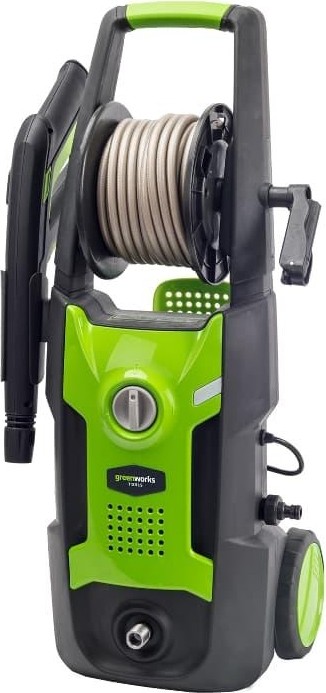 Автомойка GREENWORKS GPWG4II, 1.8 кВт, 130 бар, Зеленый/Серый детальное изображение - 1