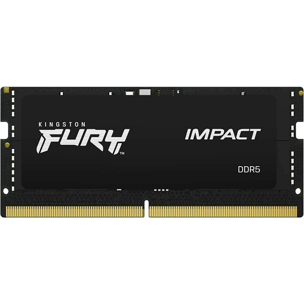 Оперативная память Kingston Fury Impact SO-DIMM DDR5 6000MHz, KF560S38IB-16, 16 Гб детальное изображение - 1