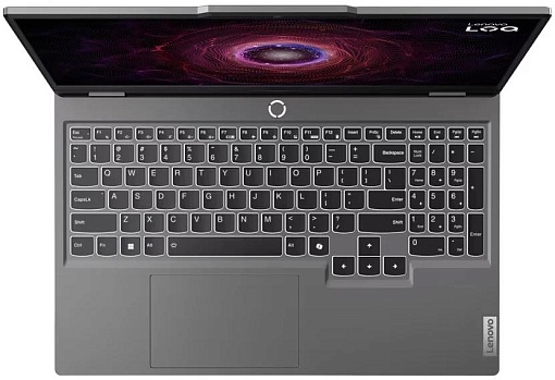 Ноутбук Lenovo LOQ 15ARP9, AMD Ryzen 5 7235HS, RAM 16 ГБ, Серый, SSD 512 ГБ, NVIDIA GeForce RTX 4050, без ОС детальное изображение - 4