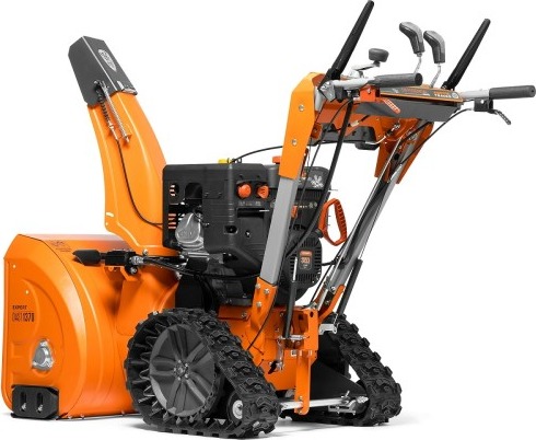 Снегоуборщик бензиновый гусеничный Daewoo DAST 1370, 13 л.с., 9560 Вт, Оранжевый/Серый детальное изображение - 2