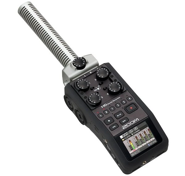 Микрофонный капсюль Zoom SGH-6 суперкардиоидный, Серебряный детальное изображение - 6