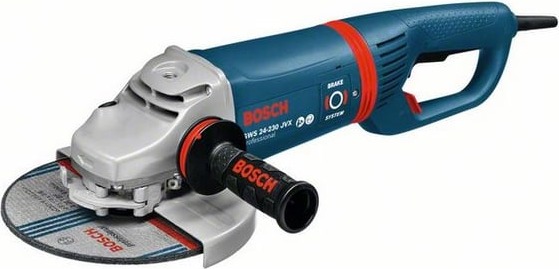 Угловая шлифмашина Bosch GWS 24-230 JVX 0.601.864.504, 230 мм, 6500 об/мин, 2400 Вт детальное изображение - 1