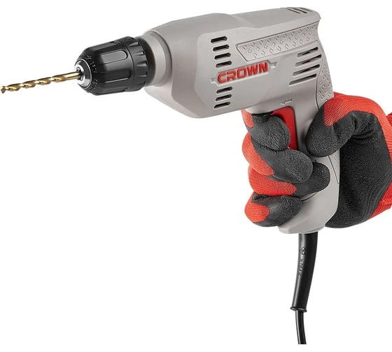 Безударная дрель CROWN CT10125C, 10 Нм, 300 Вт  детальное изображение - 6