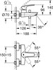 Смеситель Grohe Eurosmart 33300003 вариант - 6