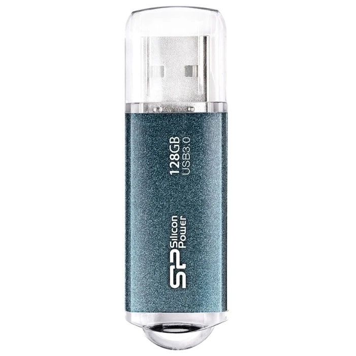 USB Flash накопитель Silicon Power Marvel M01 (SP128 ГБUF3M01V1B) 128 ГБ, зеленый детальное изображение - 1