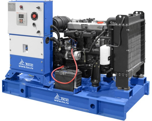 Генератор дизельный ТСС АД-20С-Т400-1РМ19 (TTD 28TS) 031184, открытый, 7 кВт, Синий детальное изображение - 1
